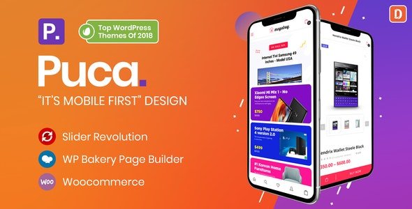 Puca v2.6.11 – Optimized Mobile WooCommerce Theme