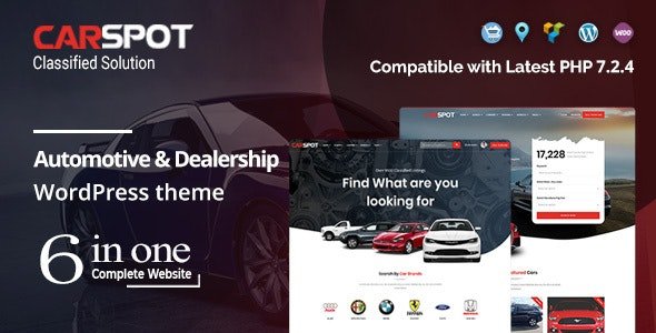 CarSpot v2.4.0 Ð Automotive Car Dealer WordPress Classified Theme