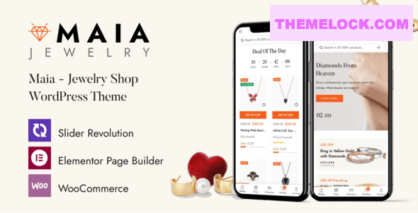 Maia v1.0.12 – Jewelry Shop WordPress Theme