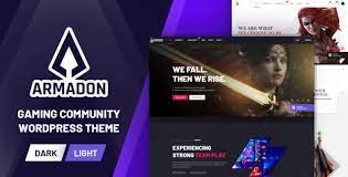 Armadon v1.2.0 – Gaming Community WordPress Theme